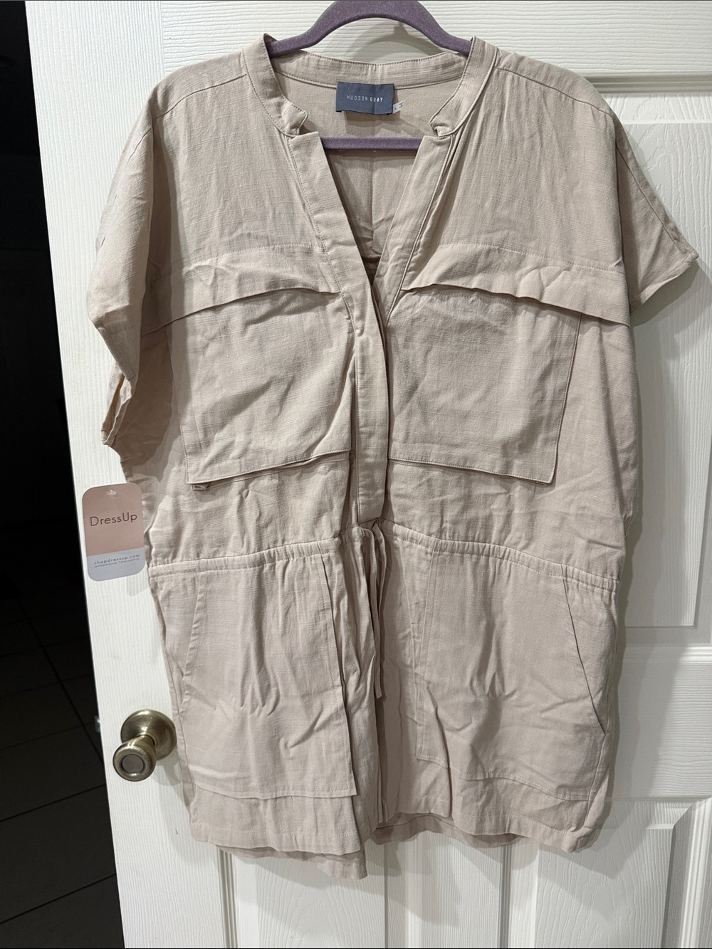 Taupe Romper